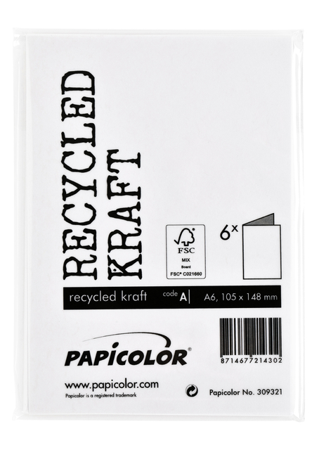 CORRESPONDENTIEKAART PAPI DUBBEL A6