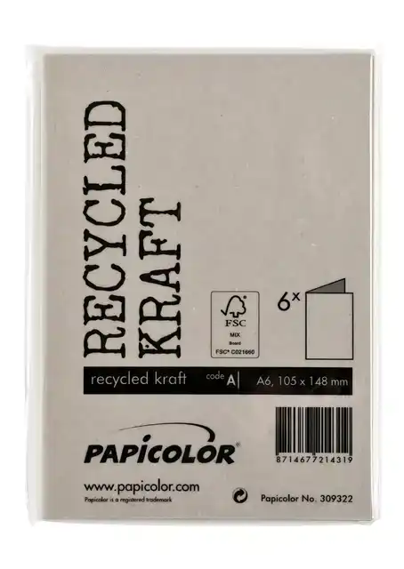 CORRESPONDENTIEKAART PAPI DUBBEL A6