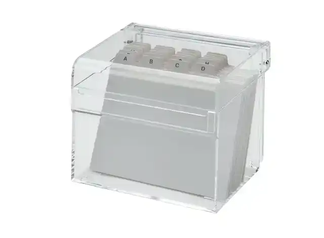 KAARTENBAK MAUL MET INDEX DIN A7 ACRYL