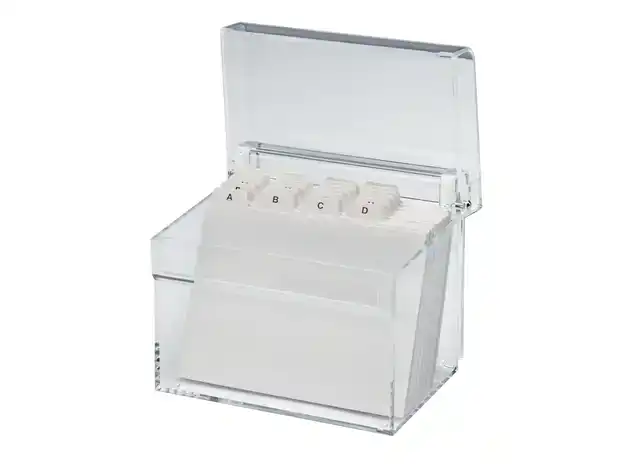 KAARTENBAK MAUL MET INDEX DIN A7 ACRYL