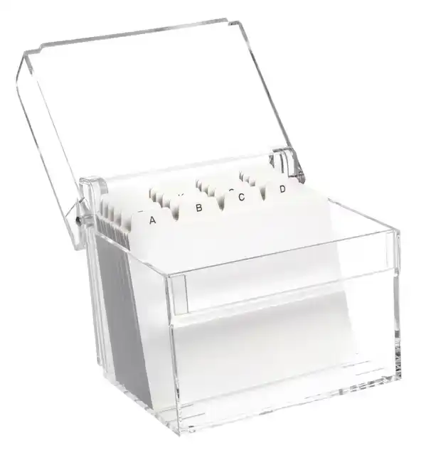KAARTENBAK MAUL MET INDEX DIN A7 ACRYL
