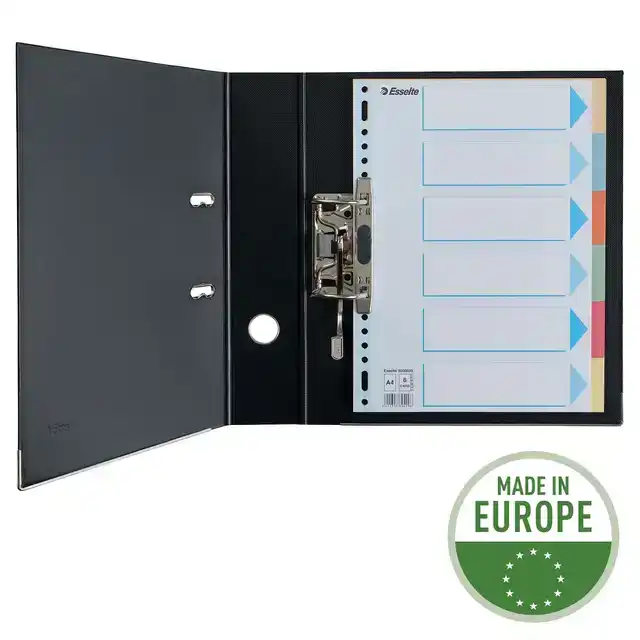 TABBLADEN ESSELTE PREMIUM A4 6DLG