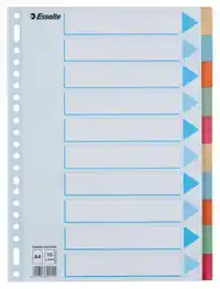 TABBLADEN ESSELTE PREMIUM A4 10DLG