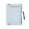 TABBADEN ESSELTE PREMIUM A4 12DLG