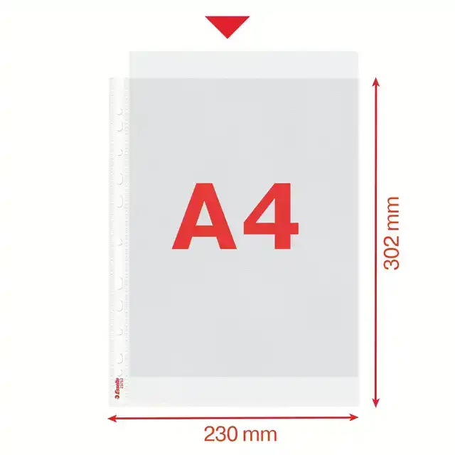 SHOWTAS ESSELTE STANDAARD PP A4