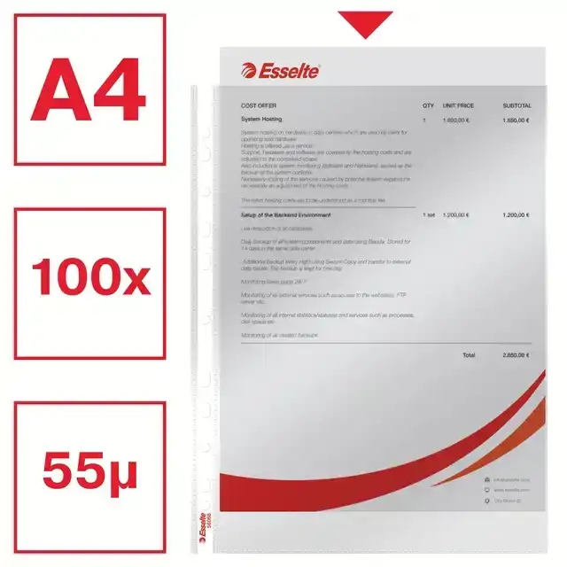 SHOWTAS ESSELTE COPY SAFE PP A4