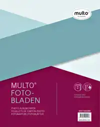 FOTOBLADEN MULTO 23-GAATS + DEKVEL