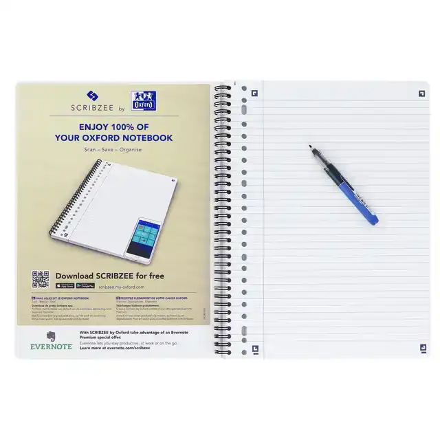 COLLEGEBLK OXF SCHOOL A4+ LN 23GAATS