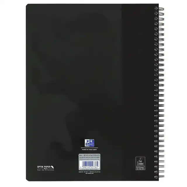 COLLEGEBLK OXF SCHOOL A4+ LN 23GAATS