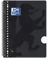 COLLEGEBLK OXF A4+ LIJN 4GAATS 180PAG