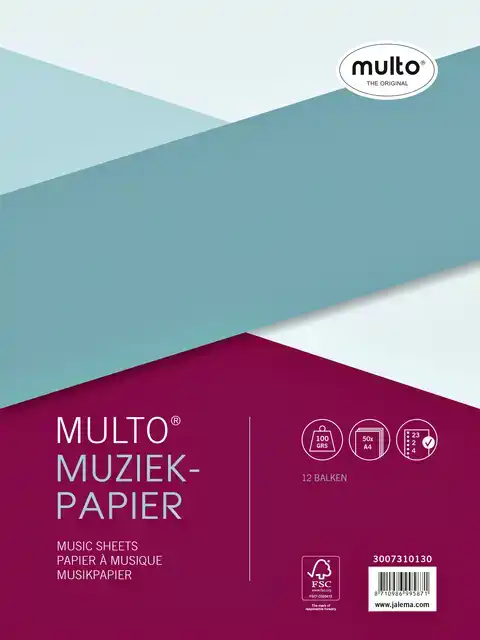 INTERIEUR MULTO 23-GAATS MUZIEK 100GR
