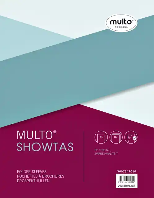 SHOWTAS MULTO A5 17R PP 0.14MM GLAD 10