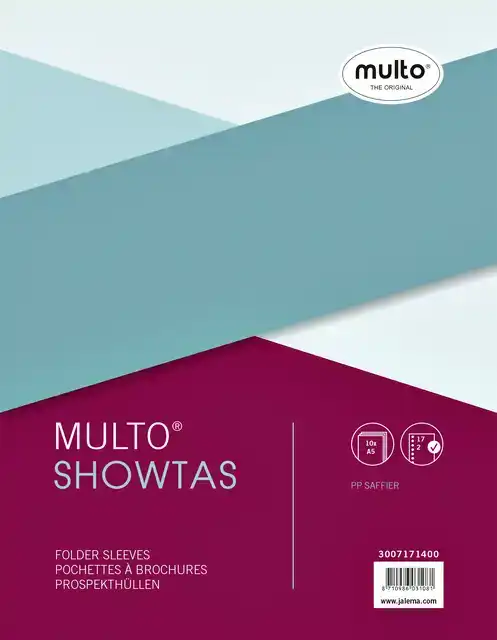 SHOWTAS MULTO A5 17R PP 0.08MM NERF