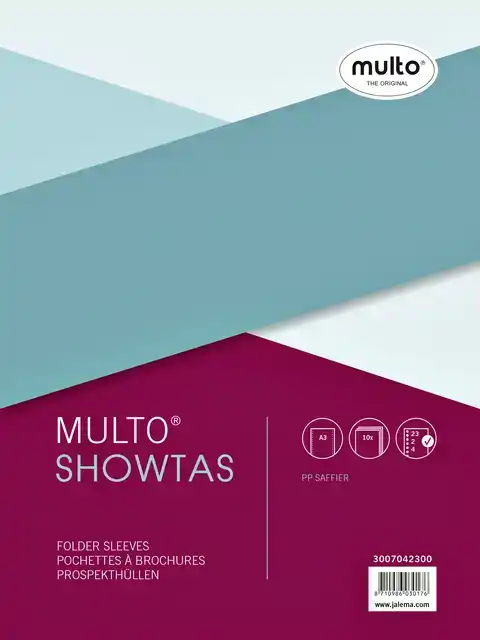 SHOWTAS MULTO A3 23R PP 0.08MM DWARS 10