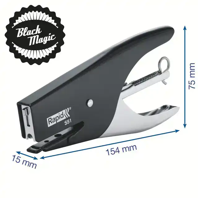 NIETTANG RAPID CLASSIC S51 12 VEL ZWART