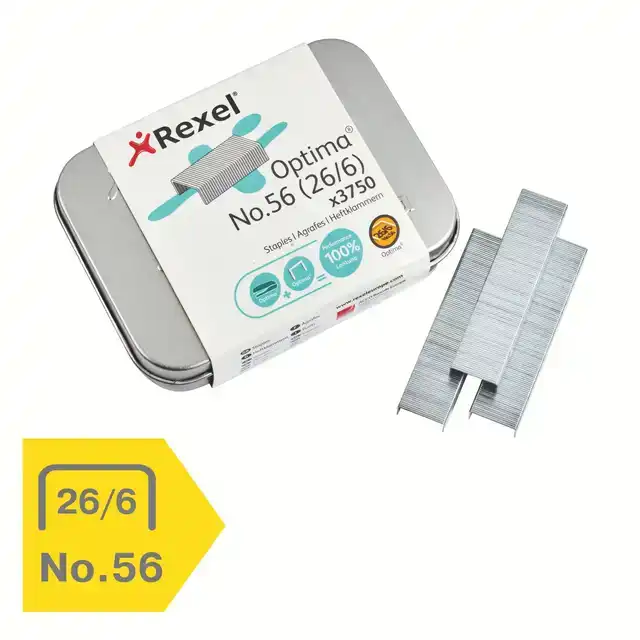 NIETEN REXEL OPTIMA 26/6 NR 56 GEGALV