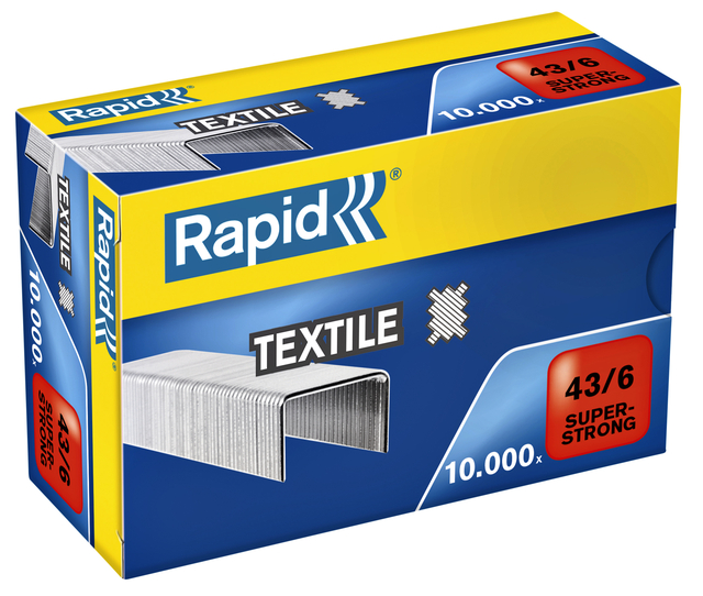 NIETEN RAPID 43/6 TEXTIEL SUPER STRONG