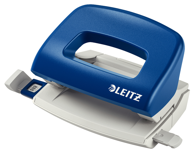 PERFORATOR LEITZ NEXXT MINI10 VEL BLAUW