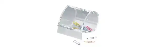 PAPERCLIPHOUDER MAUL 87X77X65MM ACRYL
