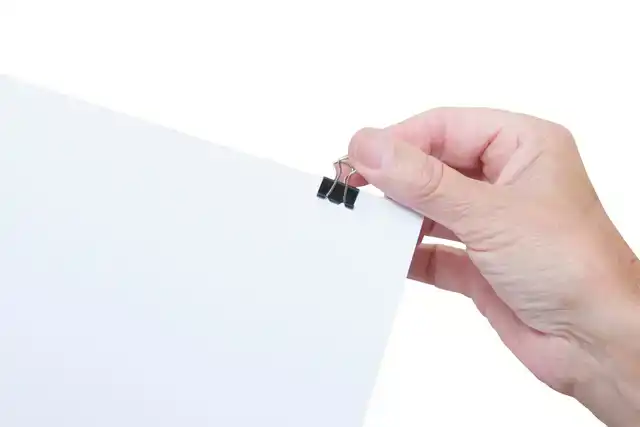 PAPIERKLEM MAUL 213 FOLDBACK 13MM ZWART