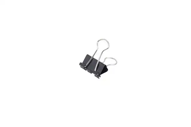 PAPIERKLEM MAUL 213 FOLDBACK 19MM ZWART