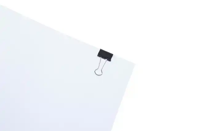 PAPIERKLEM MAUL 213 FOLDBACK 19MM ZWART