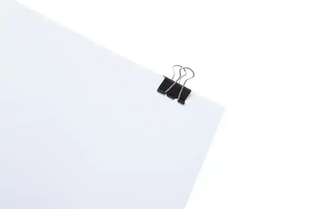 PAPIERKLEM MAUL 213 FOLDBACK 25MM ZWART