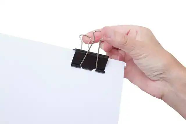 PAPIERKLEM MAUL 213 FOLDBACK 50MM ZWART
