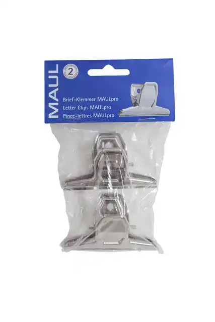 PAPIERKLEM MAUL PRO 75MM ZILVER