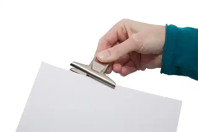 PAPIERKLEM MAUL PRO 75MM ZILVER