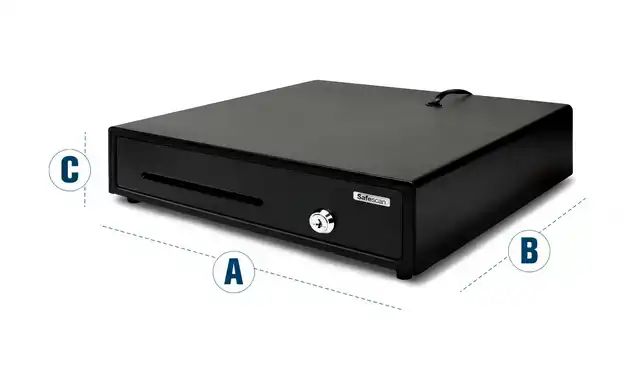 KASSALADE SAFESCAN LD3336 ZWART