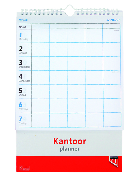 KANTOORPLANNER 2026 QUANTORE
