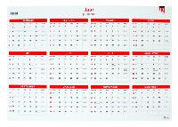 JAARPLANKALENDER 2026 QUANTORE 48X68CM