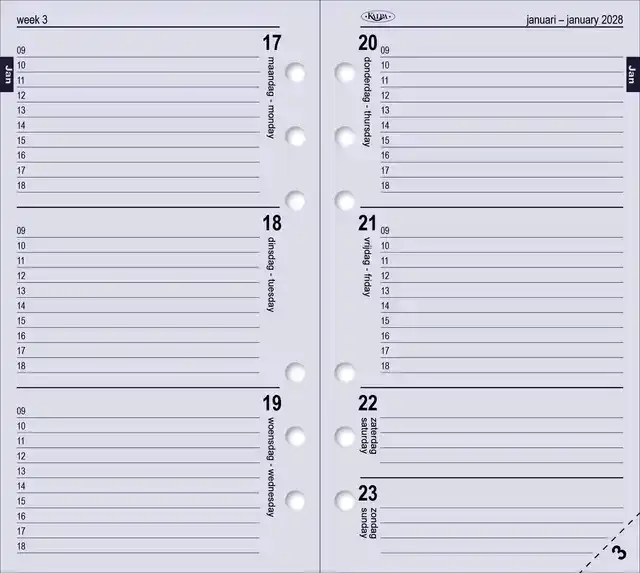 AGENDAVULLING 2027 KALPA PERSONAL