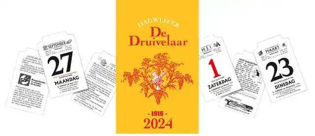 DAGSCHEURKALENDER 2026 DE DRUIVELAAR