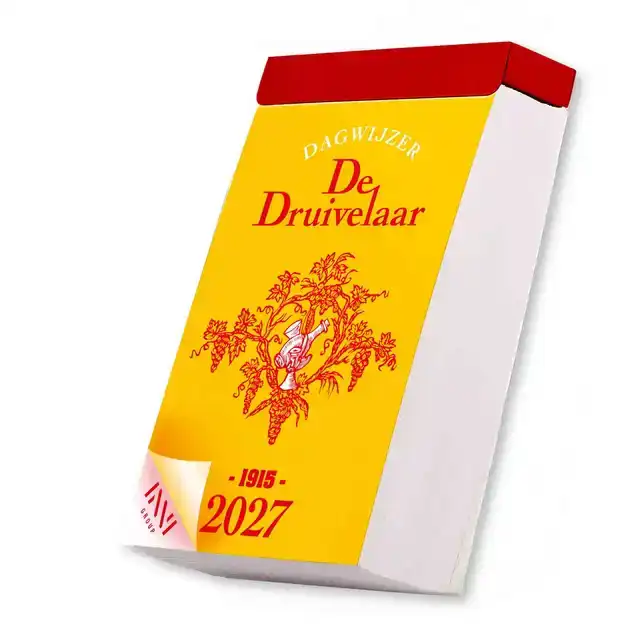 DAGSCHEURKALENDER 2027 DE DRUIVELAAR