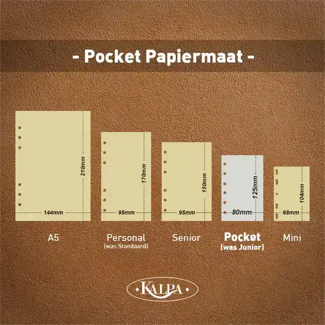 ORGANIZER KALPA POCKET + AGENDA 25-26