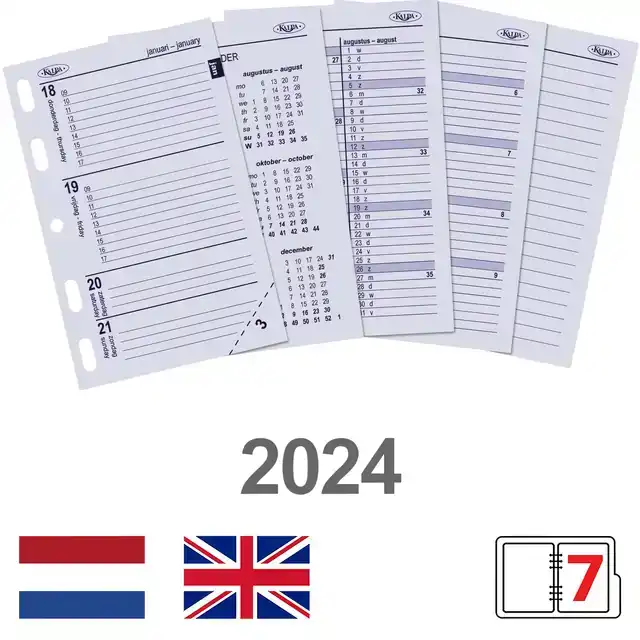 AGENDAVULLING 2026 KALPA MINI 7D/2P