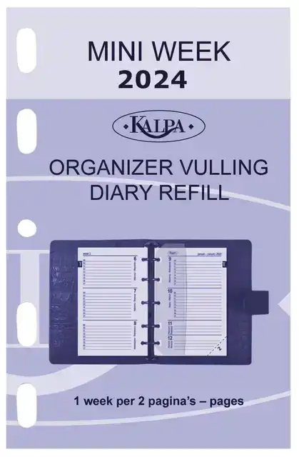 AGENDAVULLING 2026 KALPA MINI 7D/2P