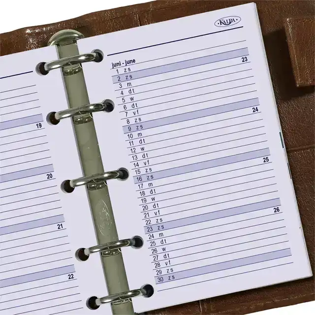 AGENDAVULLING 2026 KALPA MINI 7D/2P