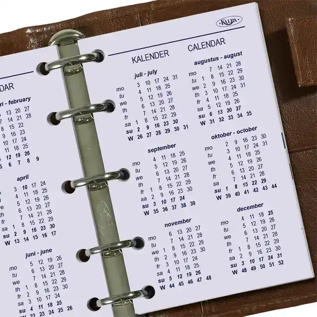 AGENDAVULLING 2026 KALPA MINI 7D/2P