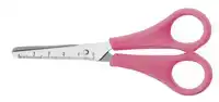 KINDERSCHAAR WESTCOTT 130MM ROND ROZE