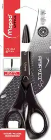 SCHAAR MAPED TITANIUM 17CM ZWART