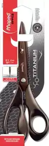 SCHAAR MAPED TITANIUM 21CM ZWART
