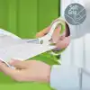 SCHAAR LEITZ WOW 205MM TITANIUM GROEN