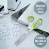 SCHAAR LEITZ WOW 205MM TITANIUM GROEN