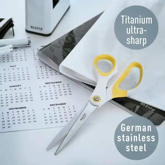 SCHAAR LEITZ WOW 205MM TITANIUM GEEL