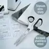SCHAAR LEITZ WOW 205MM TITANIUM WIT