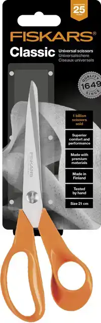 SCHAAR FISKARS 210MM UNIVERSEEL