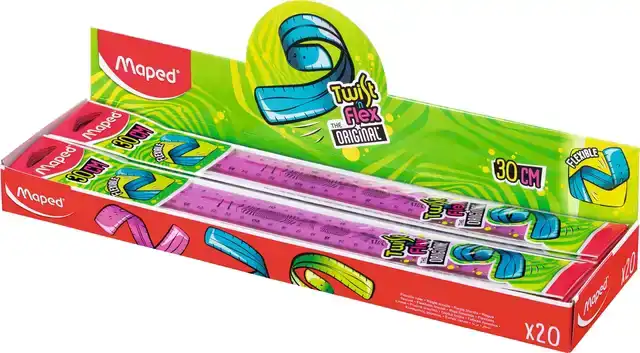LINIAAL MAPED TWIST 'N FLEX 30CM